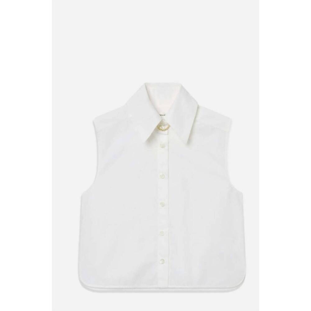 NEW FRAME the prep shirt in white - Picture 4 of 4